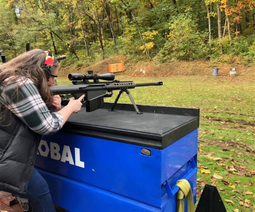 Gun owner managing firearm storage during a life transition